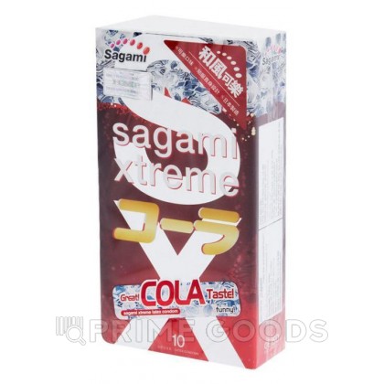 Презервативы SAGAMI Xtreme Cola 10 шт. (латексные со вкусом колы) от sex shop primegoods