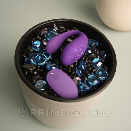 Вибратор для пар Tween+ с управлением через приложение от Amovibe фиолетовый от sex shop primegoods фото 6