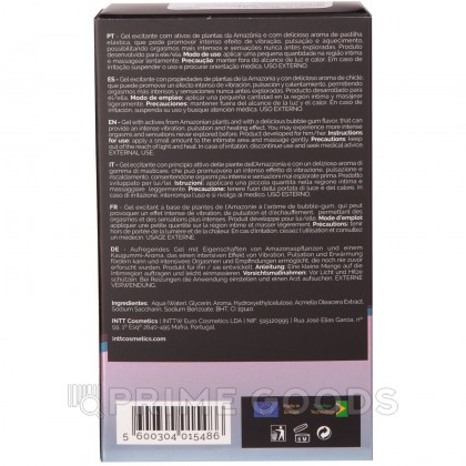 Жидкий интимный гель с эффектом вибрации Bubble Gum, 15 мл от sex shop primegoods фото 4