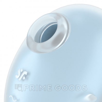 Стимулятор клитора Satisfyer Cutie Ghost голубой от sex shop primegoods фото 4