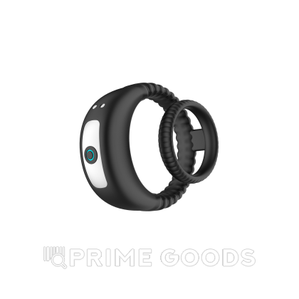 Двойное эрекционное кольцо с вибрацией от sex shop primegoods фото 9
