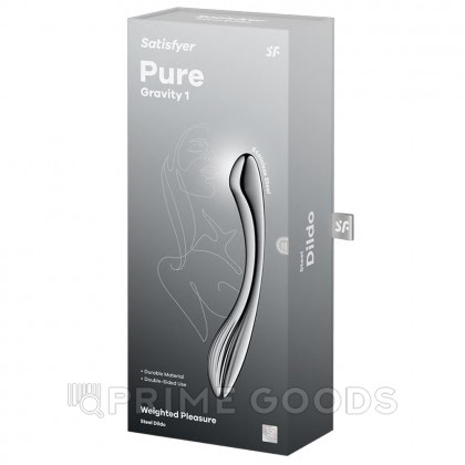 Фаллоимитатор Satisfyer Pure Gravity 1 (сталь) от sex shop primegoods фото 5