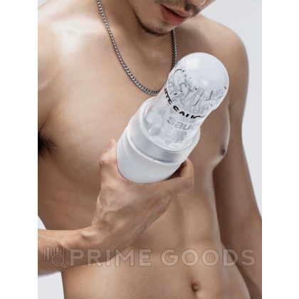 Автоматический мастурбатор Extra Sauce белый от sex shop primegoods фото 7