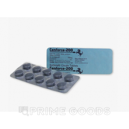 Препарат для мужчин Cenforce -200 (Sildenafil Citrate) - 10 таб. от sex shop primegoods фото 3