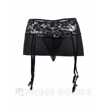 Пояс для чулок Sexy Lace Black (XL) от sex shop primegoods фото 6