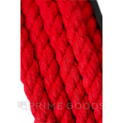 Хлопковая веревка для шибари, на катушке, красная, 10 м - primegoods.kz фото 5 Хлопковая веревка для шибари, на катушке, красная, 10 м от sex shop primegoods фото 5