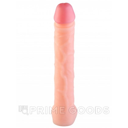 Гигантский фаллоимитатор (44,5*7,7) телесный от sex shop primegoods фото 2