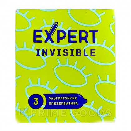 Презервативы EXPERT INVISIBLE № 3 (особо тонкие), 3 шт. от sex shop primegoods