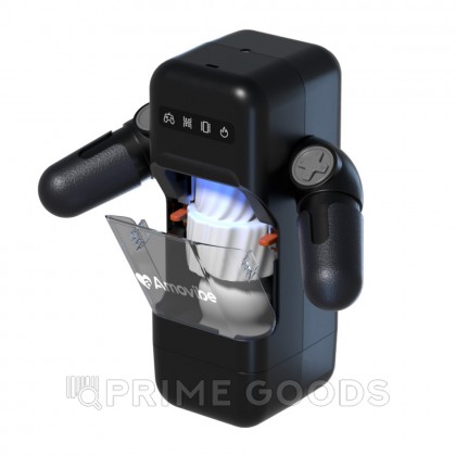 Инновационный робот-мастурбатор Game Cup (чёрный) от Amovibe от sex shop primegoods фото 5