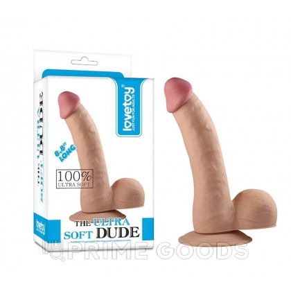 Фаллоимитатор Lovetoy Ultra Soft Dude (20×4,5 см) от sex shop primegoods фото 2
