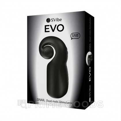 Инновационный SVibe EVO мастурбатор, черный от sex shop primegoods фото 2
