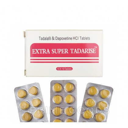 Мужской препарат Super Tadarise (Tadalafil & Dapoxetine) 10 таб. от sex shop primegoods фото 2