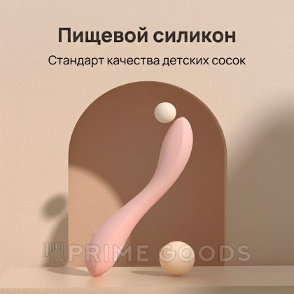 Вибратор для точки G с подогревом Alice от Drywell от sex shop primegoods фото 3