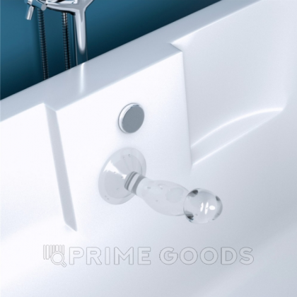 Массажер простаты (анальный плаг) Flawless Clear от Lovetoy (16,5*3,9) от sex shop primegoods фото 2