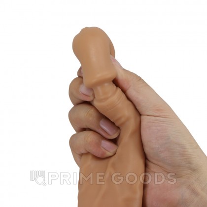 Реалистичная насадка на пенис Loinel (20 см) телесная от sex shop primegoods фото 8