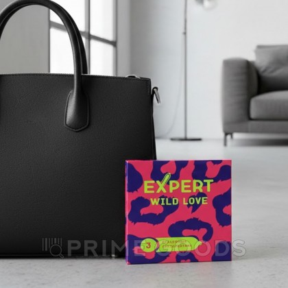 Презервативы EXPERT WILD LOVE № 3 (ребристые с точками), 3 шт. от sex shop primegoods фото 3