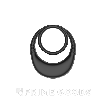 Двойное эрекционное кольцо с вибрацией от sex shop primegoods фото 4