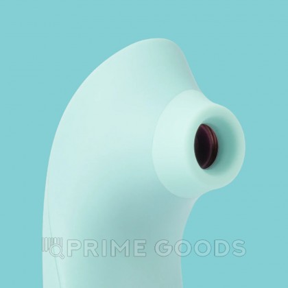 Интерактивный клиторальный стимулятор Pulse Lite Neo морская пена синего цвета  от SVAKOM от sex shop primegoods фото 3