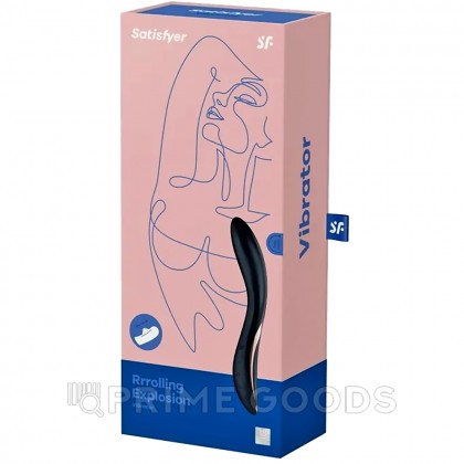Вибратор точки G Rrrolling Explosion Satisfyer черный от sex shop primegoods фото 6