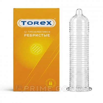 Презервативы ребристые - TOREX 12 шт. от sex shop primegoods