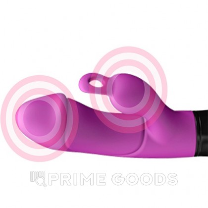 Вибратор-кролик Ares от Adrien Lastic фиолетовый (20,6*3,8 см.) от sex shop primegoods фото 6