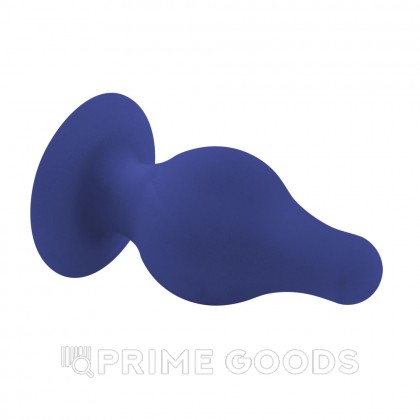 Анальный плаг Model 2 от SILEXD L голубой от sex shop primegoods фото 3