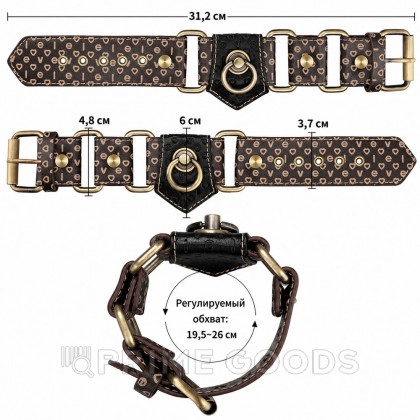 Набор фиксаторов Rebellion Reign (наручники, оковы для ног) от sex shop primegoods фото 2