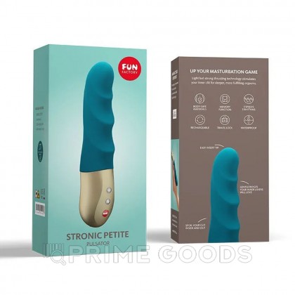 Мини-пульсатор Fun factory STRONIC PETITE, морская волна от sex shop primegoods фото 2
