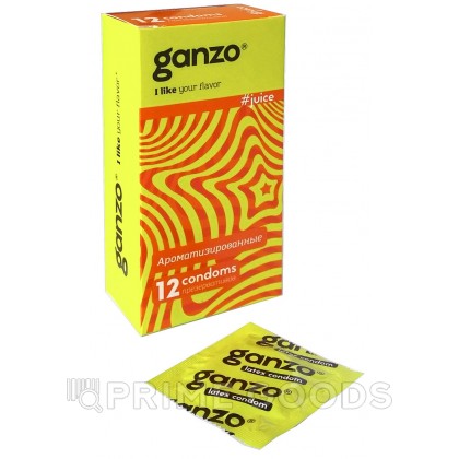 Презервативы GANZO JUICE № 12 (цветные ароматизированные) от sex shop primegoods