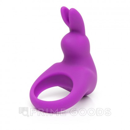 Эрекционное кольцо Happy Rabbit с вибрацией, фиолетовое от sex shop primegoods