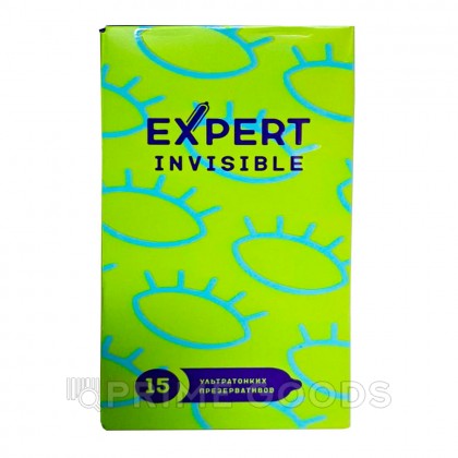 Презервативы EXPERT INVISIBLE № 12+3 (особо тонкие), 12+3 шт. от sex shop primegoods