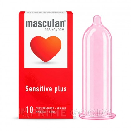 Презерватив Masculan Sensitive Plus № 10 (Нежные) от sex shop primegoods