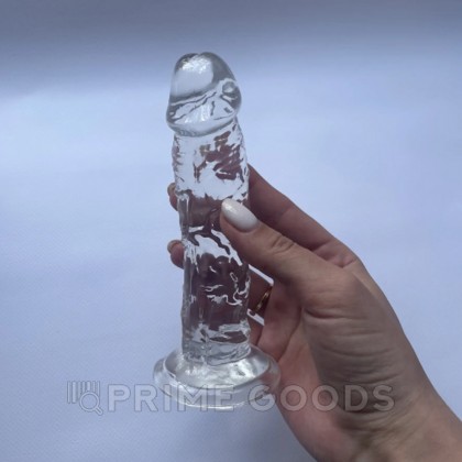 Фаллоимитатор Majestic прозрачный от Alive (14,7*3,7 см.) от sex shop primegoods фото 5