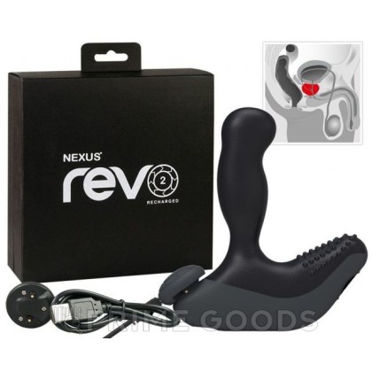 *NEXUS REVO 2 Вибромассажер простаты с вращающейся головкой  от sex shop primegoods