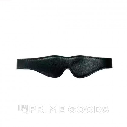 Маска на глаза (экокожа) черная - primegoods.kz Маска на глаза (экокожа) черная от sex shop primegoods