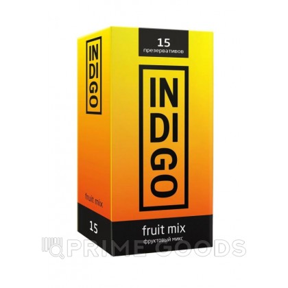 Презервативы INDIGO FRUITMIX № 15 фруктовый микс (15 шт.) от sex shop primegoods