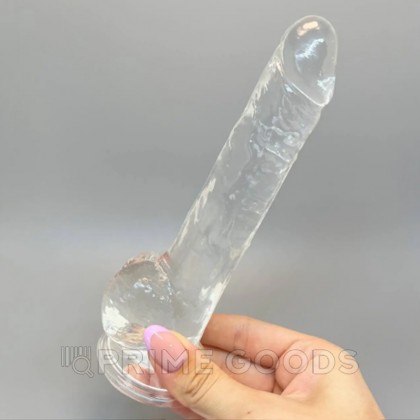 Фаллоимитатор Lusty прозрачный от Alive (18*3,2 см.) от sex shop primegoods фото 6