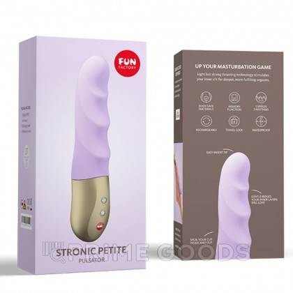 Мини-пульсатор STRONIC PETITE лиловый от Fun factory от sex shop primegoods фото 3