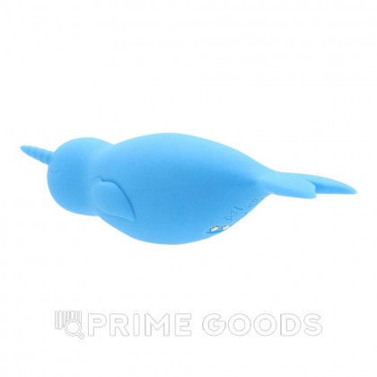 Вибромассажер  Unihorn of the Sea – Neigh Mo с точечной стимуляцией, голубой от sex shop primegoods фото 8