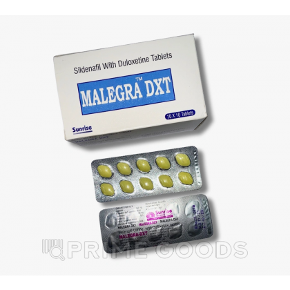 Препарат для улучшения и продления эрекции Malegra DXT (10 таб.) от sex shop primegoods фото 3