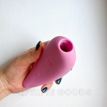 Вакуумный клиторальный стимулятор Satisfyer Curvy 3+ (розовый) от sex shop primegoods фото 5