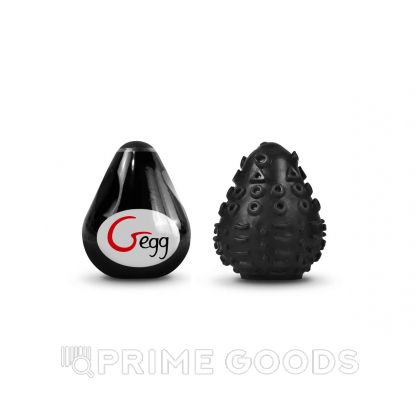 Gvibe Gegg Black - мастурбатор яйцо, 6.5х5 см (черный) от sex shop primegoods