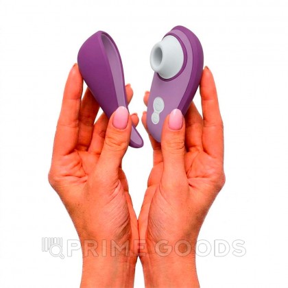 Бесконтактный клиторальный стимулятор Womanizer Liberty 2, фиолетовый от sex shop primegoods фото 8