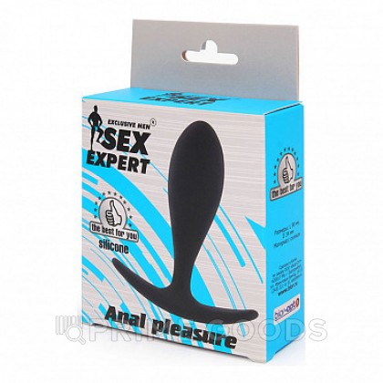 Анальная втулка с шариками «Anal pleasure» (8,5*2,8) от sex shop primegoods фото 2