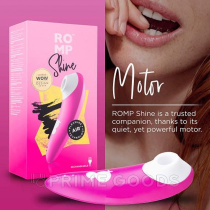 Бесконтактный клиторальный стимулятор Romp Shine от sex shop primegoods фото 4