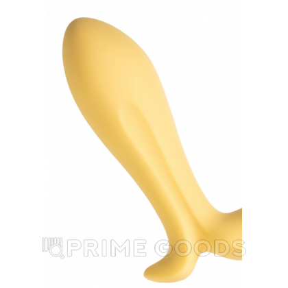 Анальный виброплаг Satisfyer Intensity Plug желтый (Connect App) от sex shop primegoods фото 6