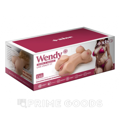 Сексуальное женское тело с двойным входом для мастурбации Wendy от sex shop primegoods фото 13