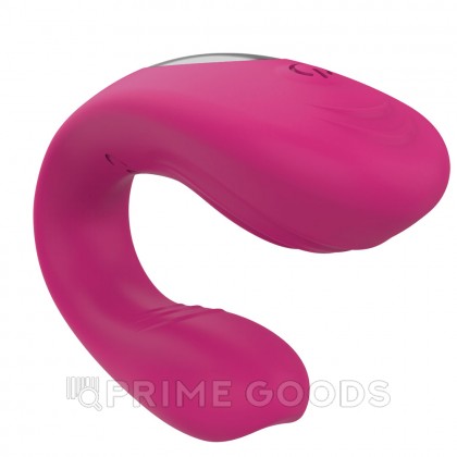 Вибратор с двойной стимуляцией для пар и пультом ДУ от sex shop primegoods фото 8