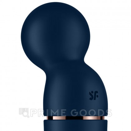 Универсальный вибромассажер Satisfyer Planet Wand-er синий от sex shop primegoods фото 4