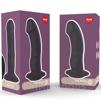 Фаллоимитатор Fun Factory The Boss Stub (18×4,1 см), черный от sex shop primegoods фото 2